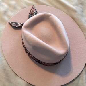 Purple Wide-Brim Hat - Wyeth Brand